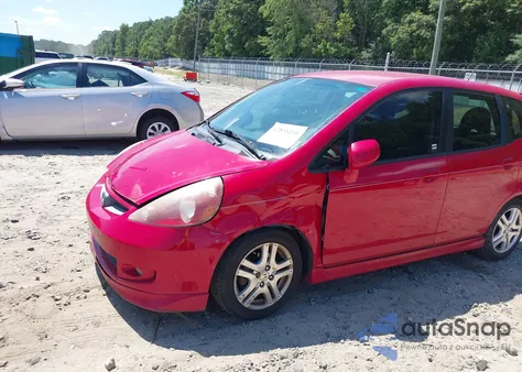 2008 Honda Fit Sport из США, поврежденный, VIN JHMGD38628S041693